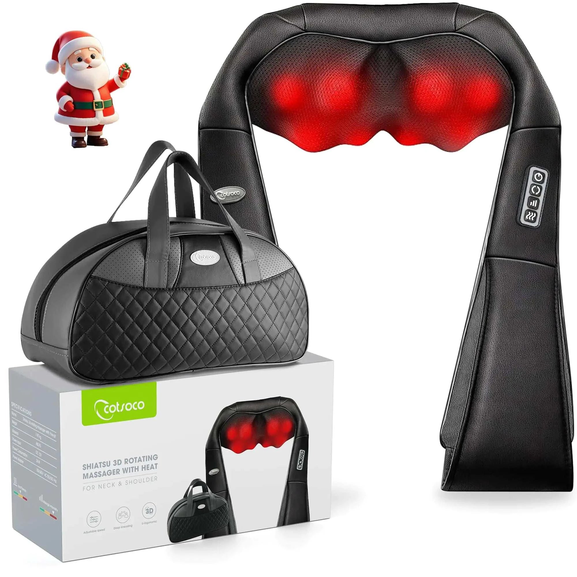 shiatsu neck and back massager