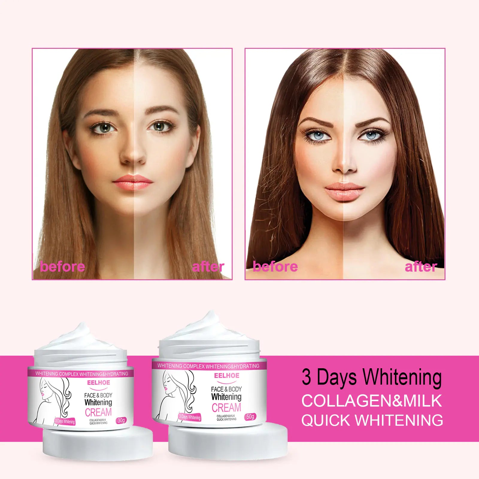 Whitening Moisturizing Body Cream