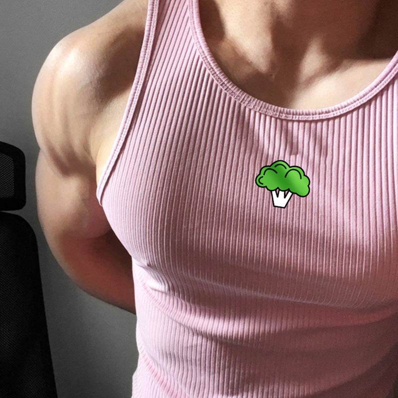 Mens Workout Vest Top – Stretchy Casual Tank for Gym and Sports