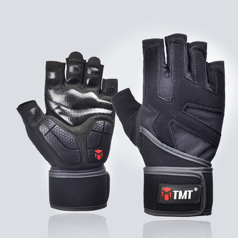 Gloves With Wrist Wrap Fitness Fitness Workout Wrist Wrap Men