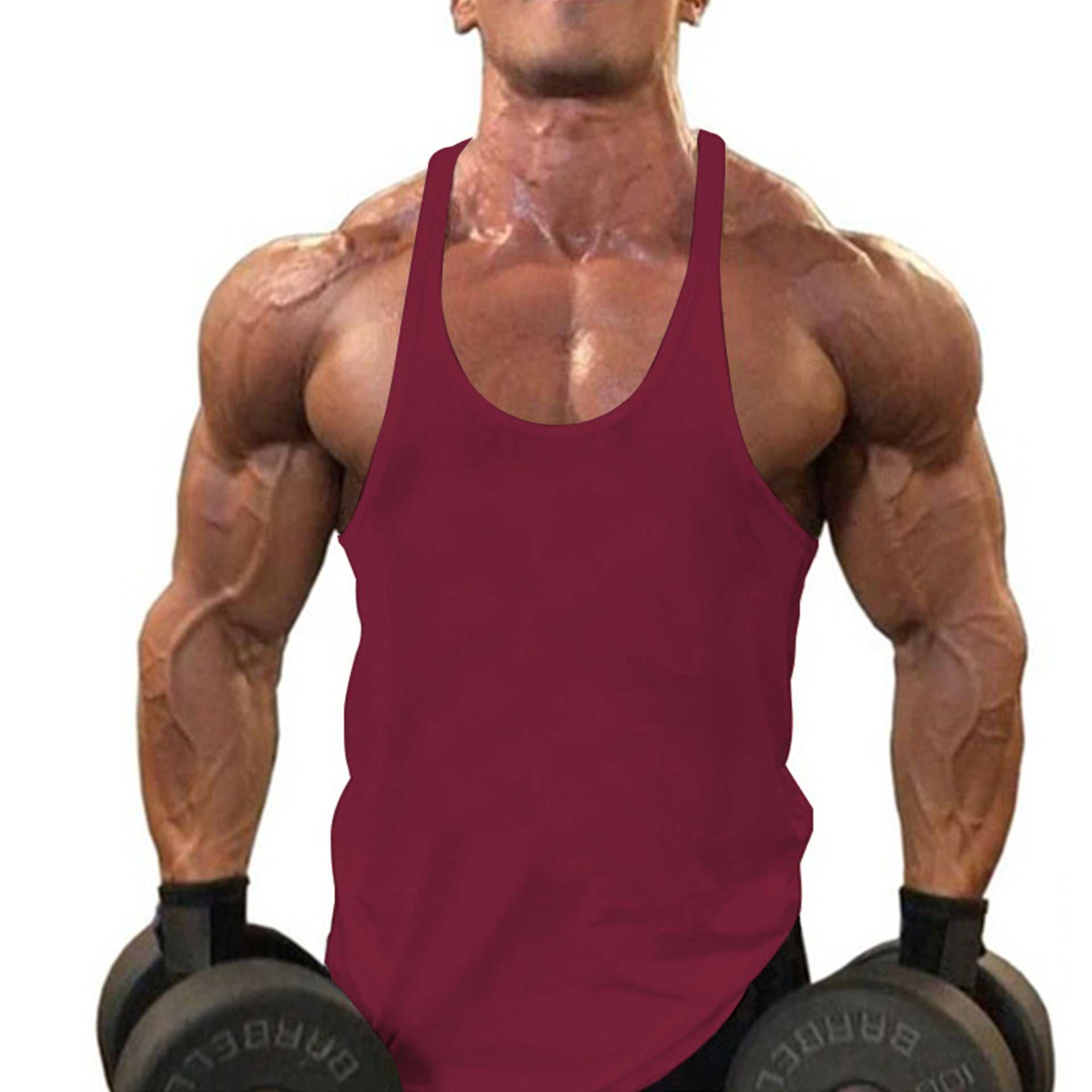 Summer Workout Men Vest – Lightweight Sleeveless Gym Top for Training