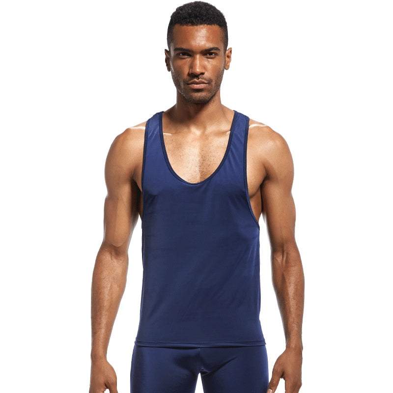 Mens Sleeveless Tank Tops – Summer Gym Workout Vest for Daily Wear