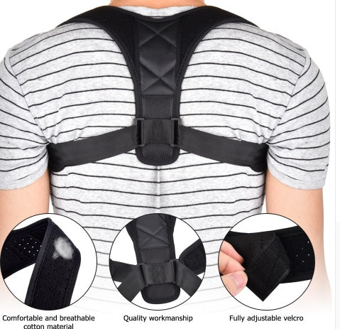 Adjustable Posture Corrector – Back, Spine and Shoulder Support Brace Corrector