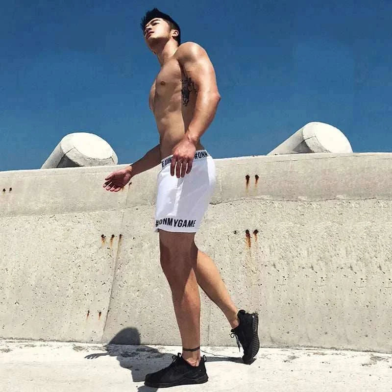 mens shorts for summer Breathable Running Training Fitness