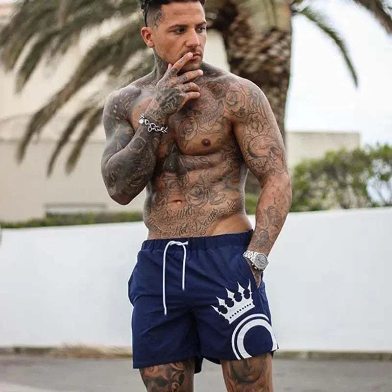 gym shorts men Casual Sports Fitness Shorts