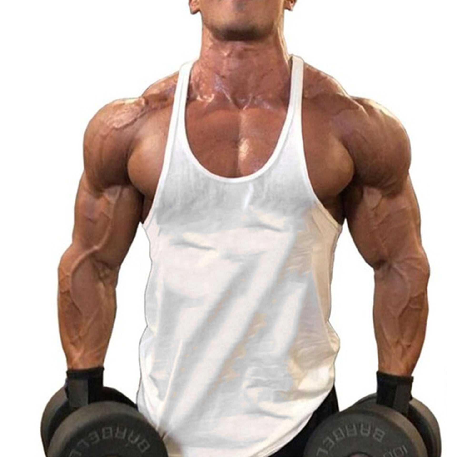 Summer Workout Men Vest – Lightweight Sleeveless Gym Top for Training