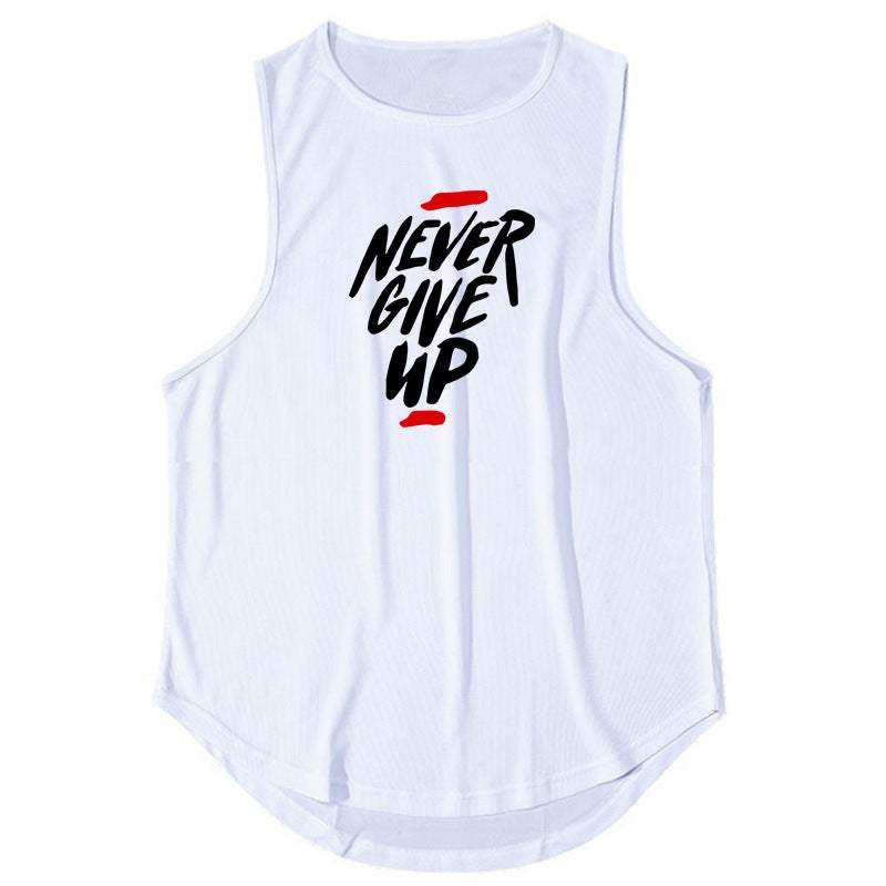 Summer Workout Vest for Men – Stylish Sleeveless Fitness Shirt