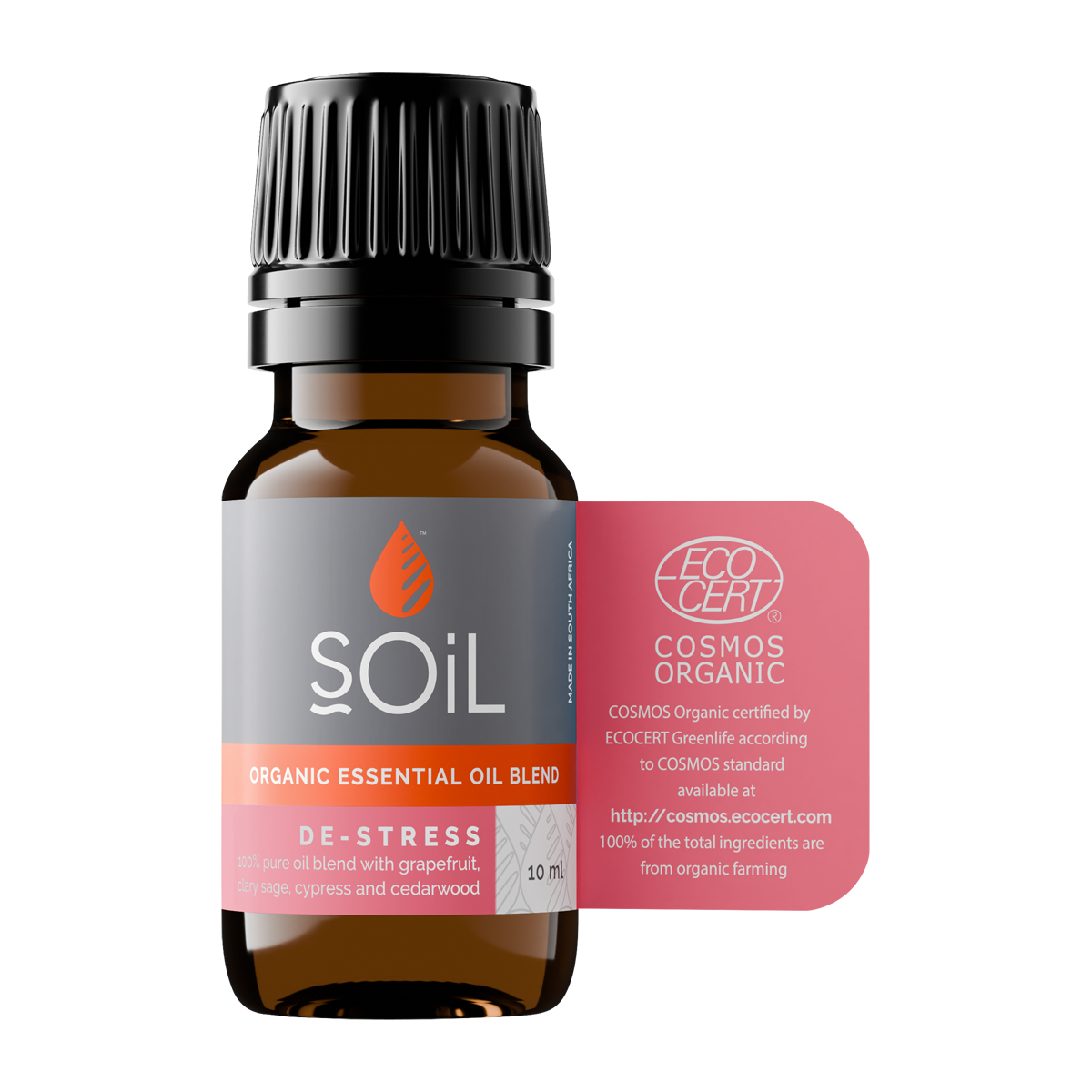 De-Stress - Organic essential oil blends 10ml