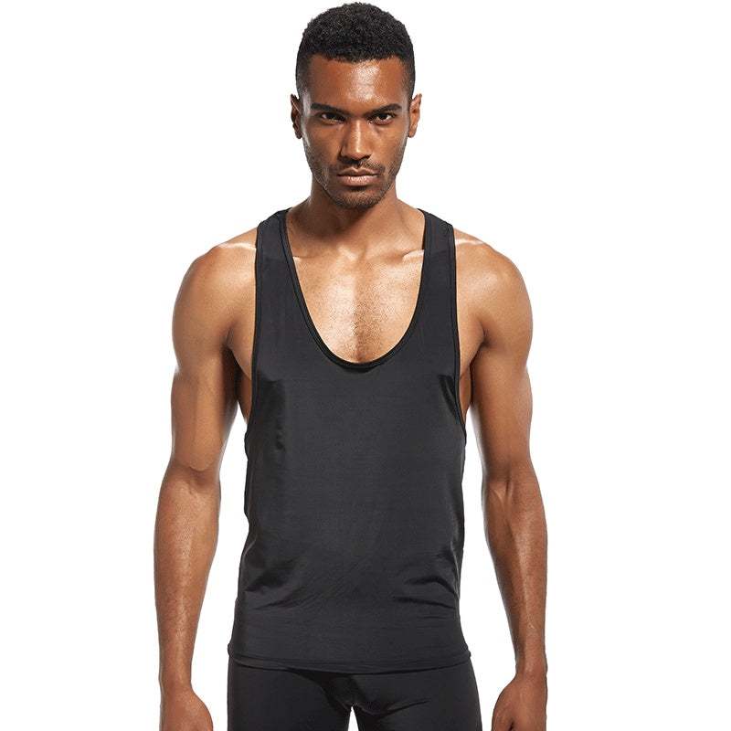 Mens Sleeveless Tank Tops – Summer Gym Workout Vest for Daily Wear