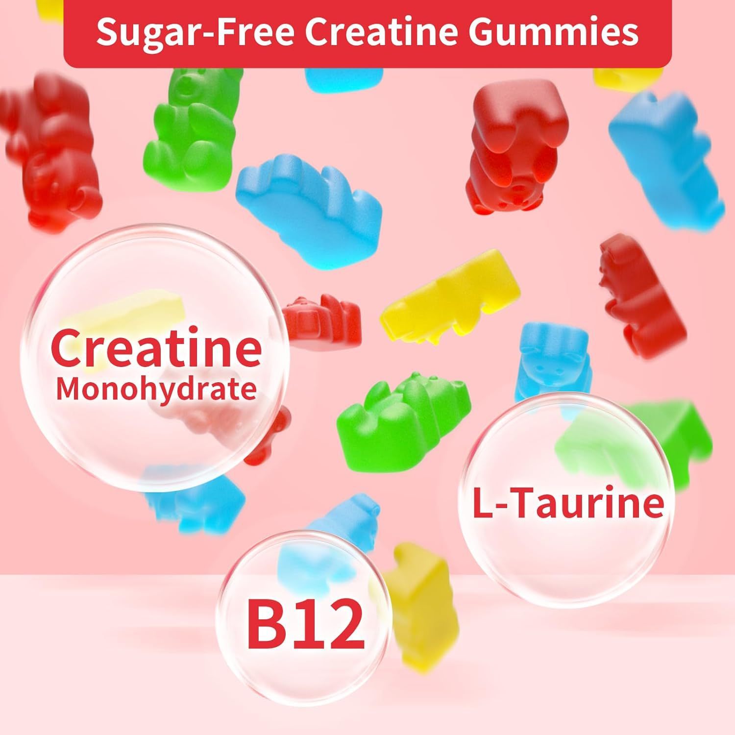 Creatine Monohydrate Gummies – Enhance Strength & Workout Recovery