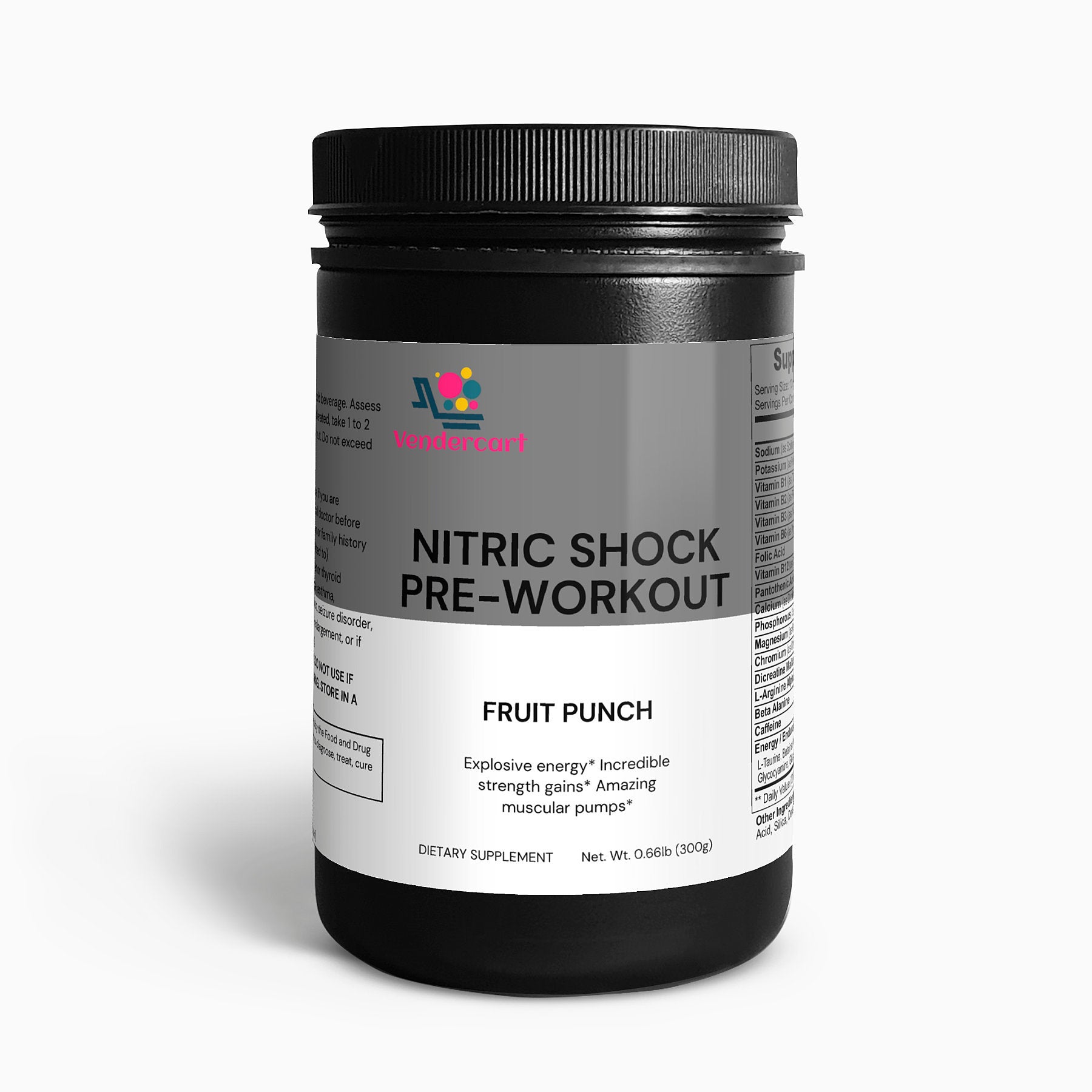 nitric Shock Pre Workout Strength,Endurance
