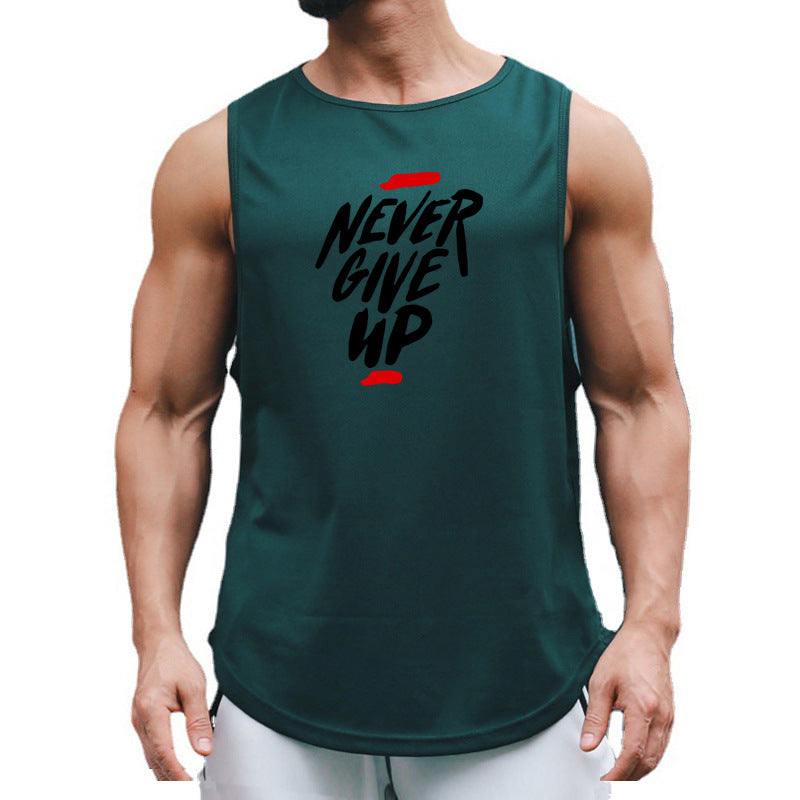 Summer Workout Vest for Men – Stylish Sleeveless Fitness Shirt