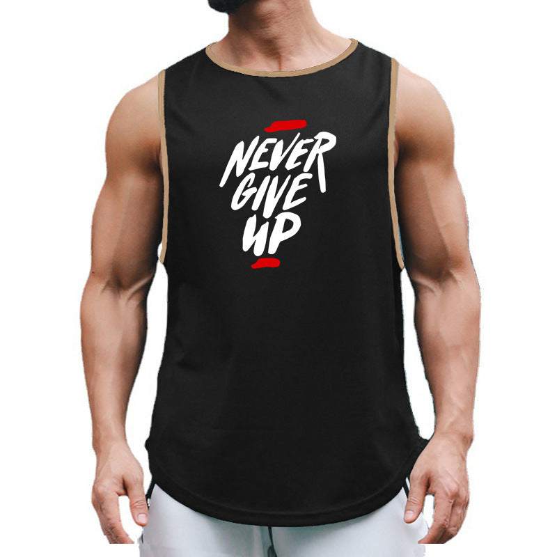 Summer Workout Vest for Men – Stylish Sleeveless Fitness Shirt