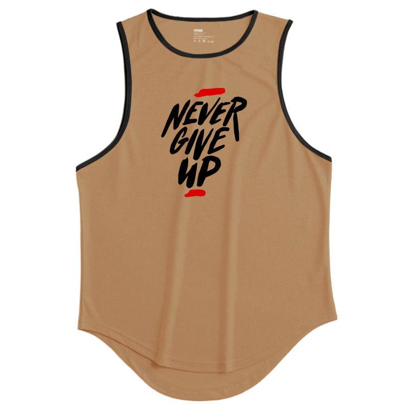 Summer Workout Vest for Men – Stylish Sleeveless Fitness Shirt