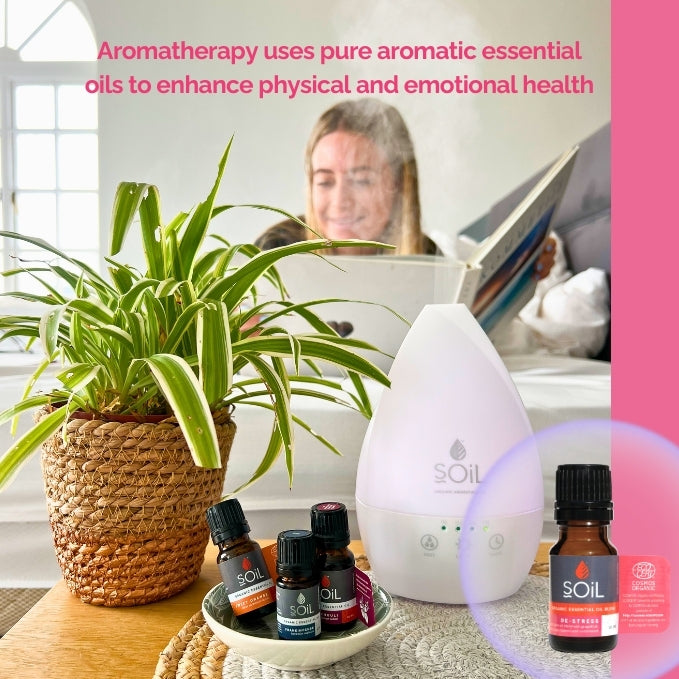 De-Stress - Organic essential oil blends 10ml