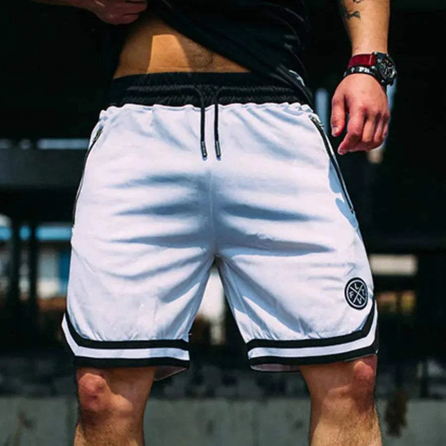 gym shorts men Breathable Running Fitness Sports Shorts