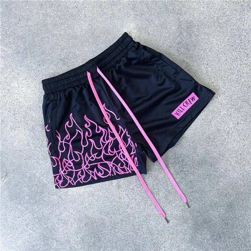 sport mesh short Men's Breathable  Sports Fitness Shorts