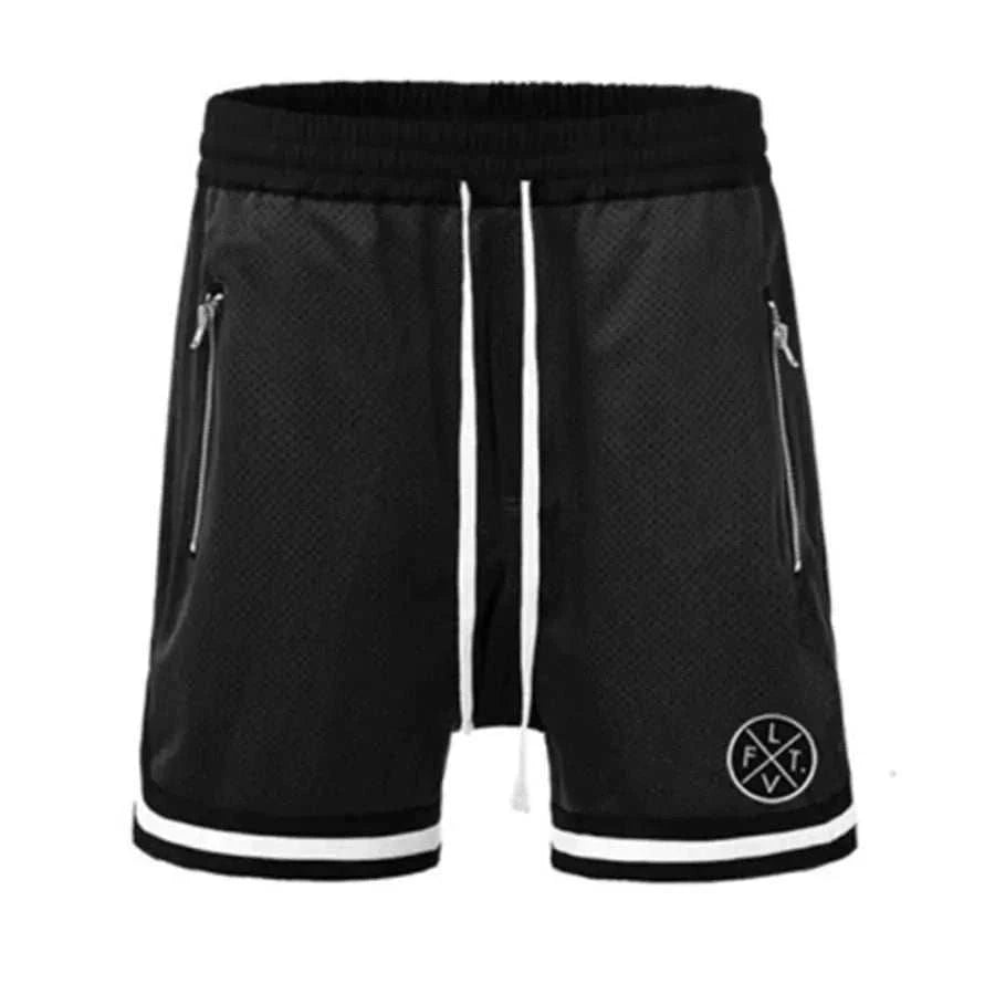 gym shorts men Breathable Running Fitness Sports Shorts