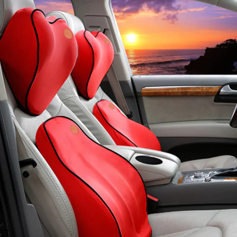 Car Lumbar Support Cushion with Memory Foam (All Seasons)