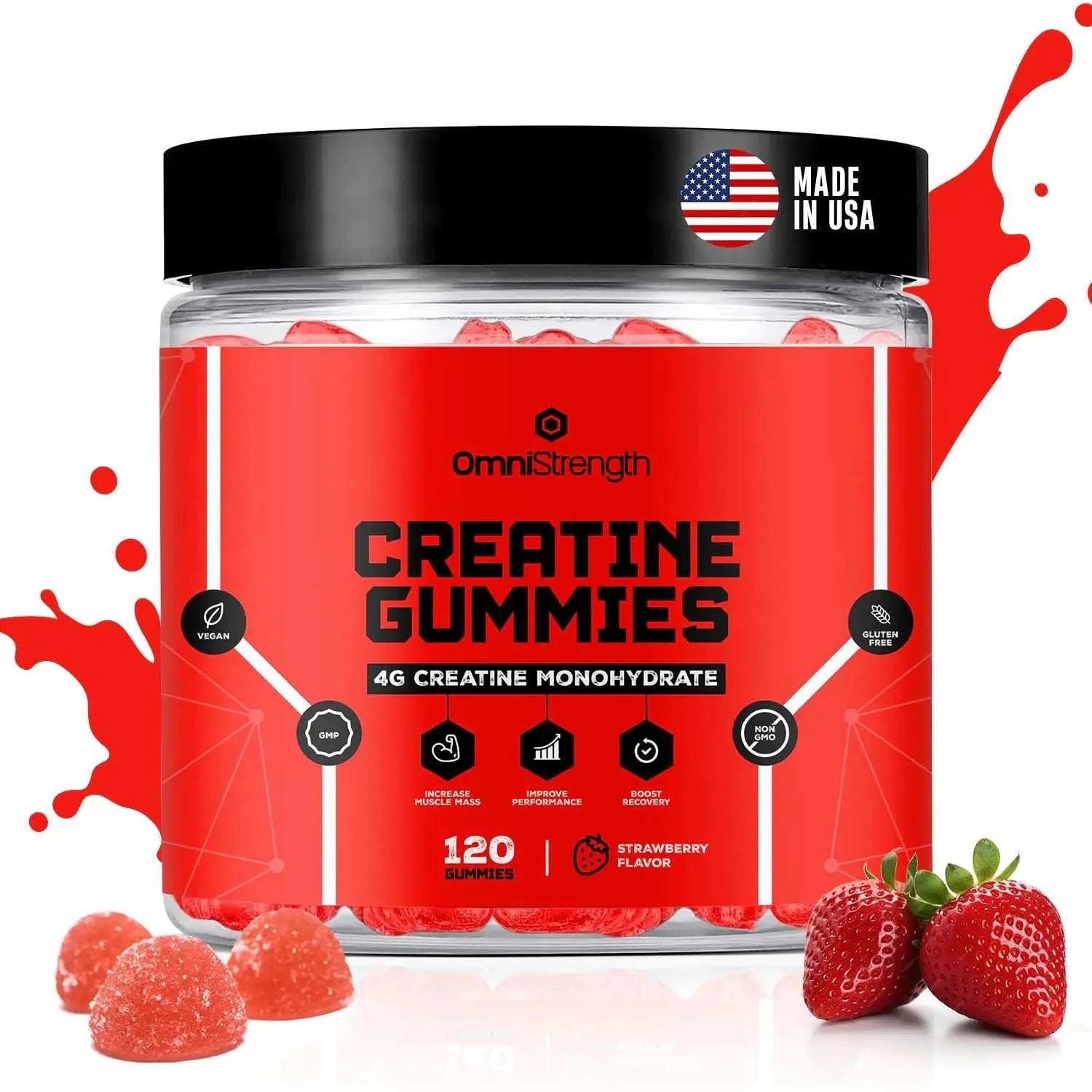 Creatine Monohydrate Gummies - 4000mg Creatine Monohydrate