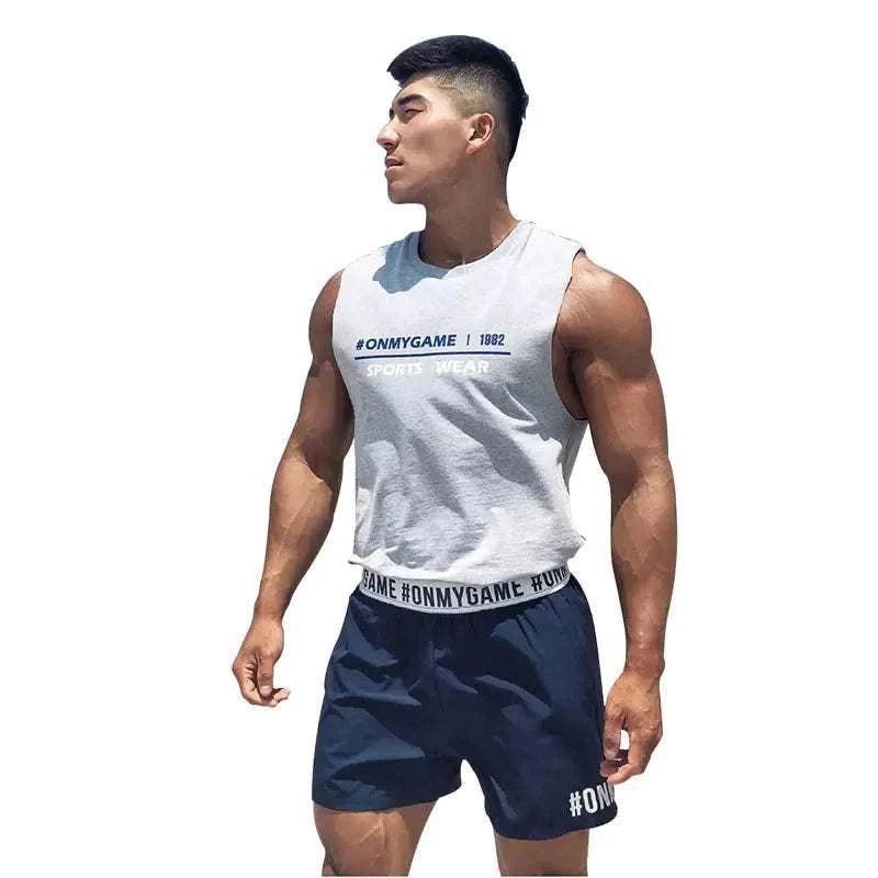 mens shorts for summer Breathable Running Training Fitness