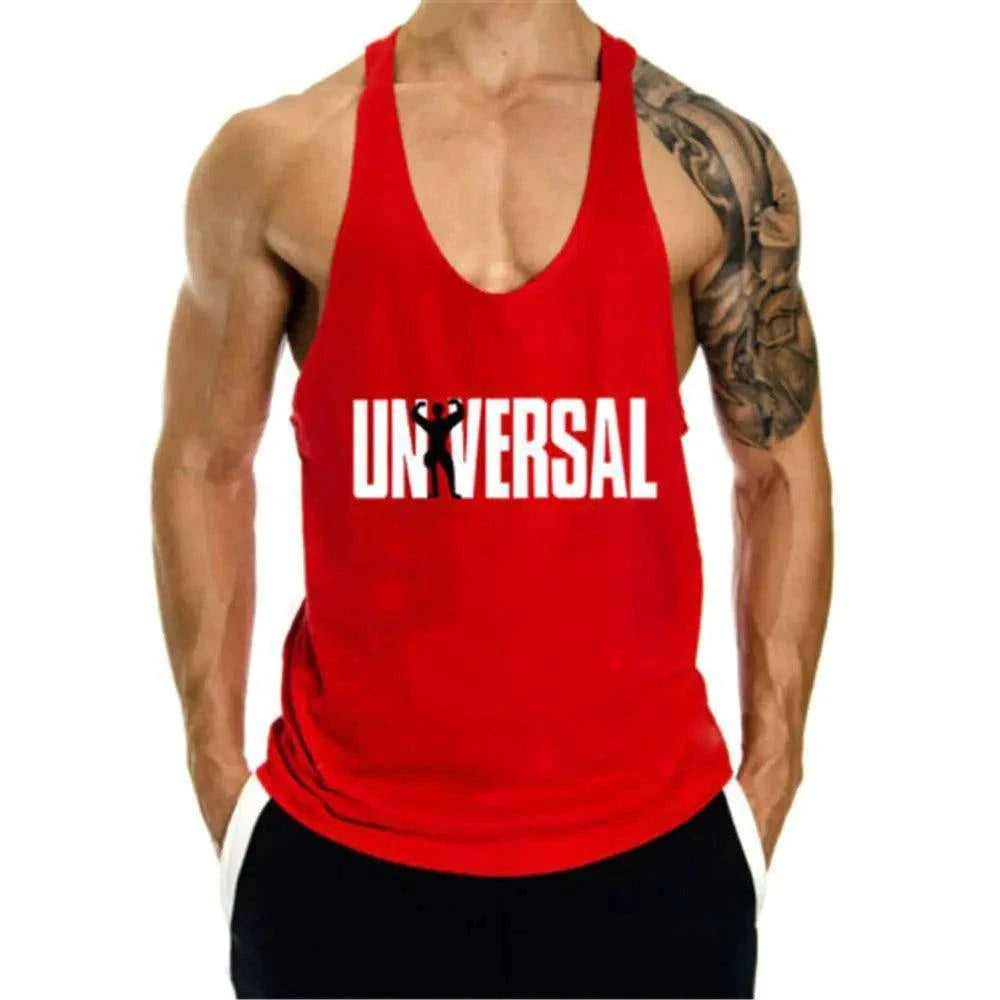 workout tank tops Fitness Brother Muscle Relaxed Racerback