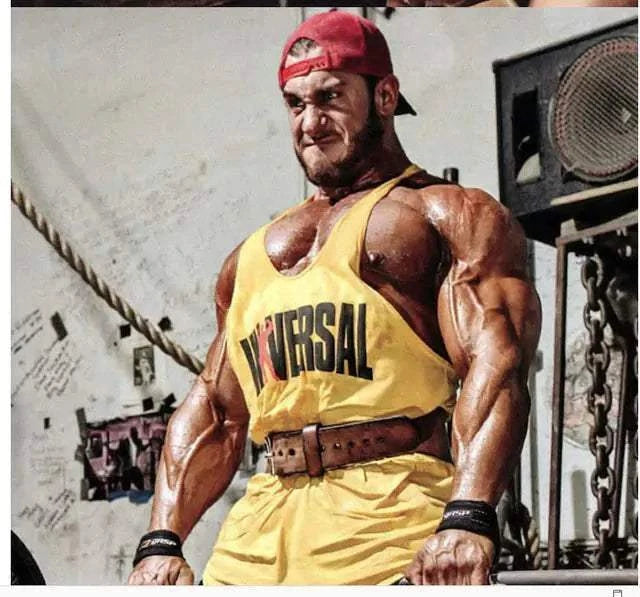 workout tank tops Fitness Brother Muscle Relaxed Racerback