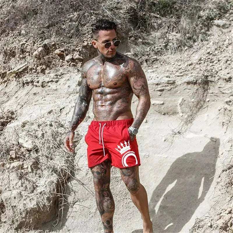 gym shorts men Casual Sports Fitness Shorts