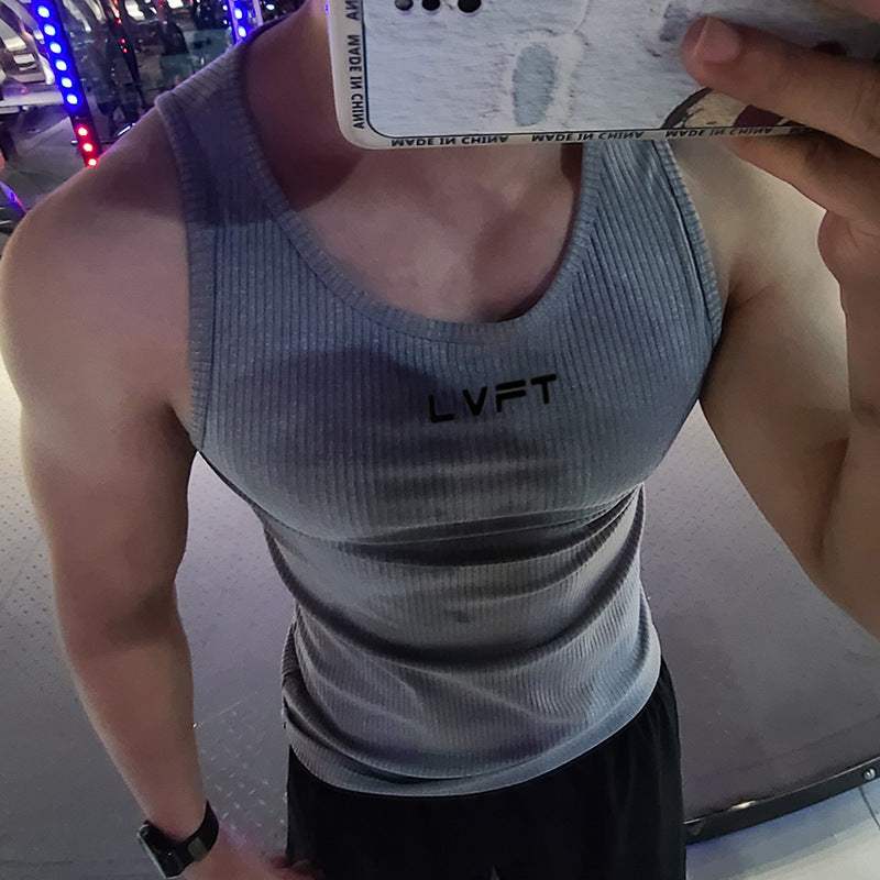 Mens Workout Vest Top – Stretchy Casual Tank for Gym and Sports
