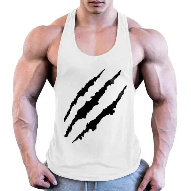 vest wear Plus Size Men's Sleeveless Beast Fitness Training Vest