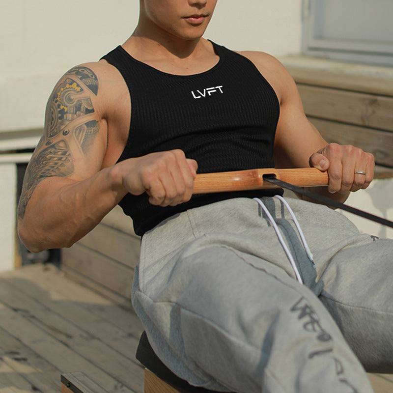 Mens Workout Vest Top – Stretchy Casual Tank for Gym and Sports