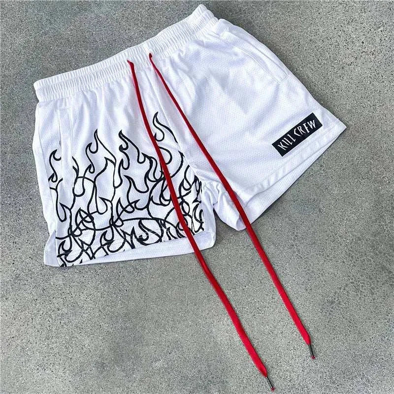 sport mesh short Men's Breathable  Sports Fitness Shorts