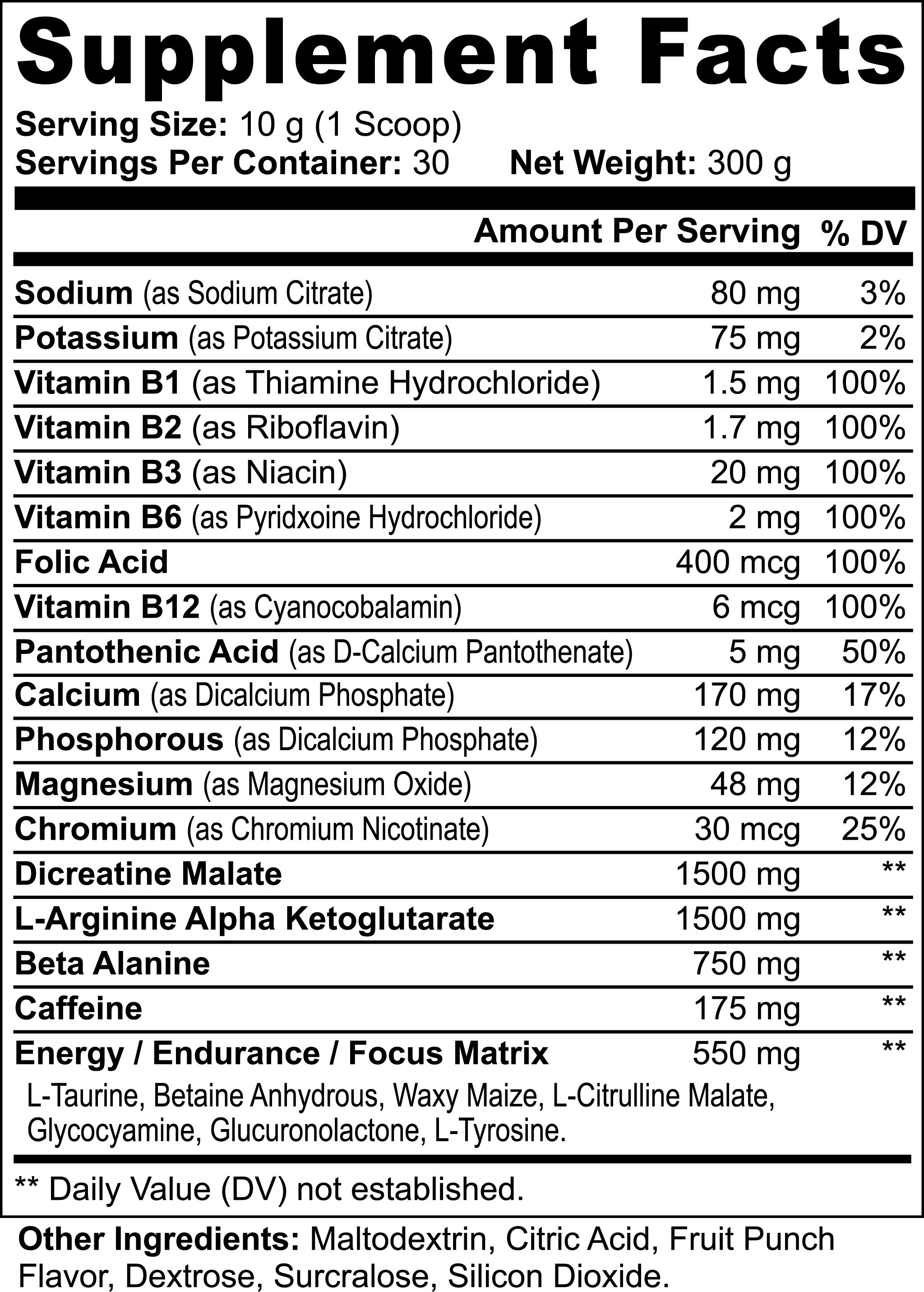 nitric Shock Pre Workout Strength,Endurance