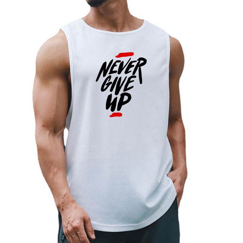 Summer Workout Vest for Men – Stylish Sleeveless Fitness Shirt