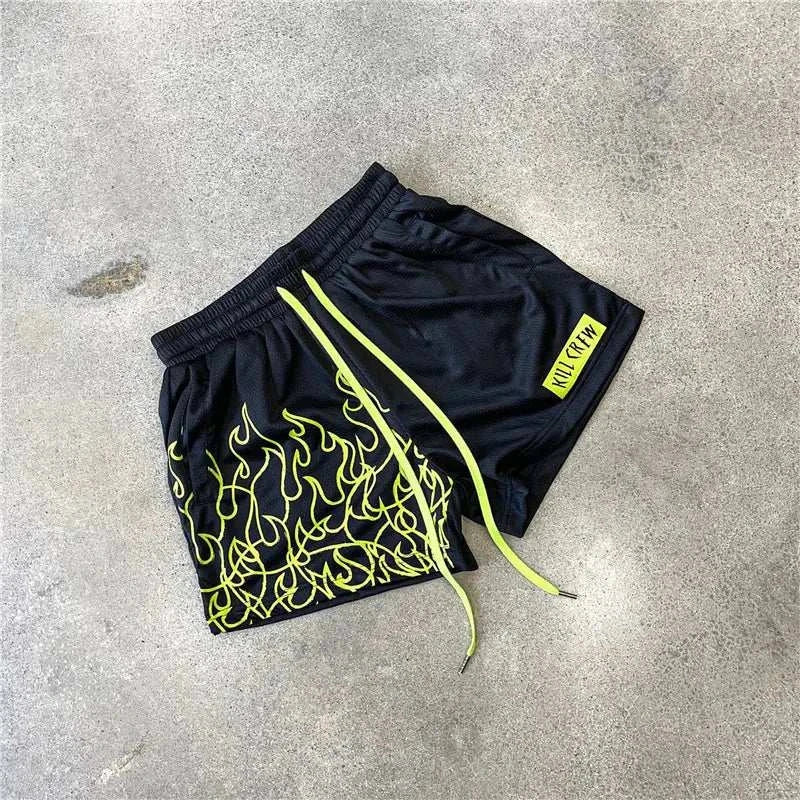 sport mesh short Men's Breathable  Sports Fitness Shorts