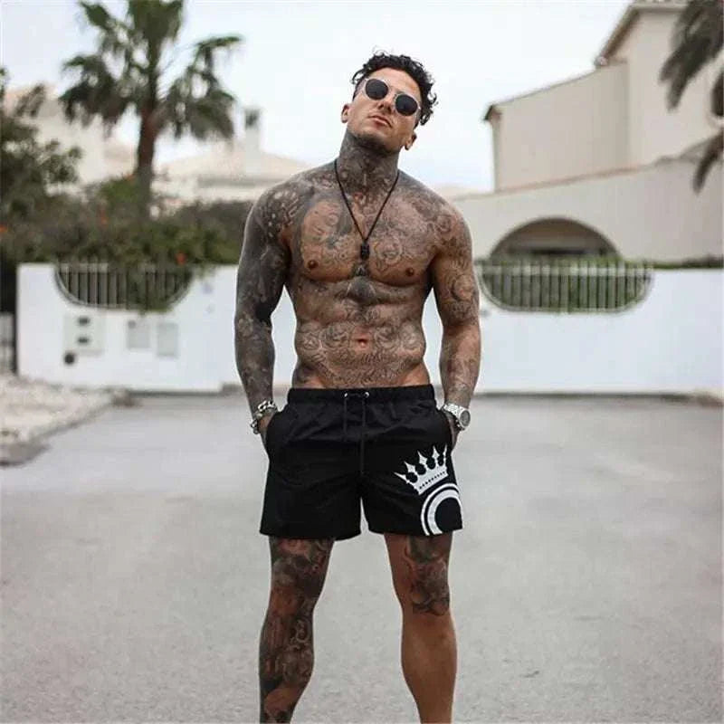 gym shorts men Casual Sports Fitness Shorts