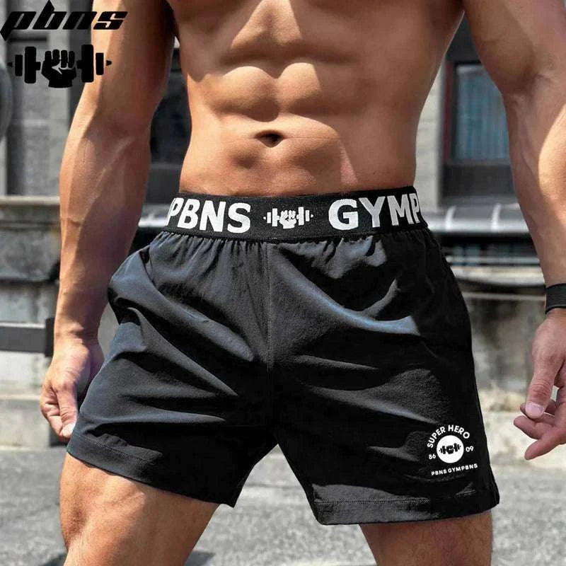 mens shorts for summer Breathable Running Training Fitness