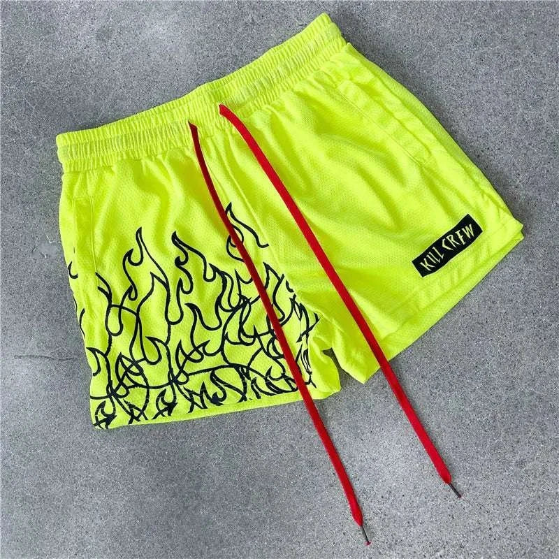 sport mesh short Men's Breathable  Sports Fitness Shorts