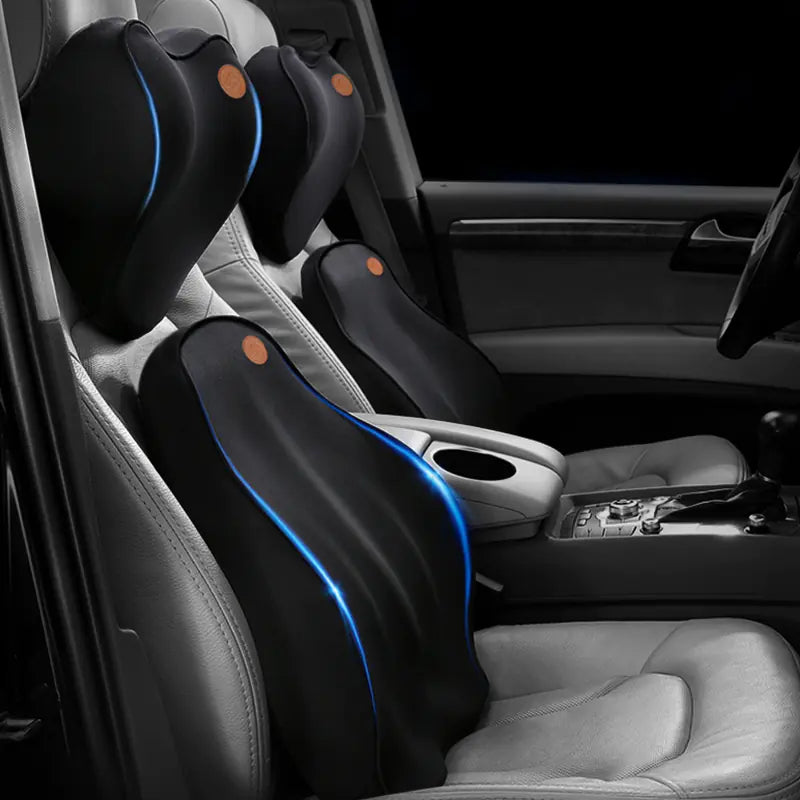 Car Lumbar Support Cushion with Memory Foam (All Seasons)