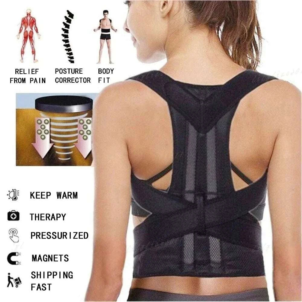 posture corrector and Low Back Support Shoulder Brace Belt